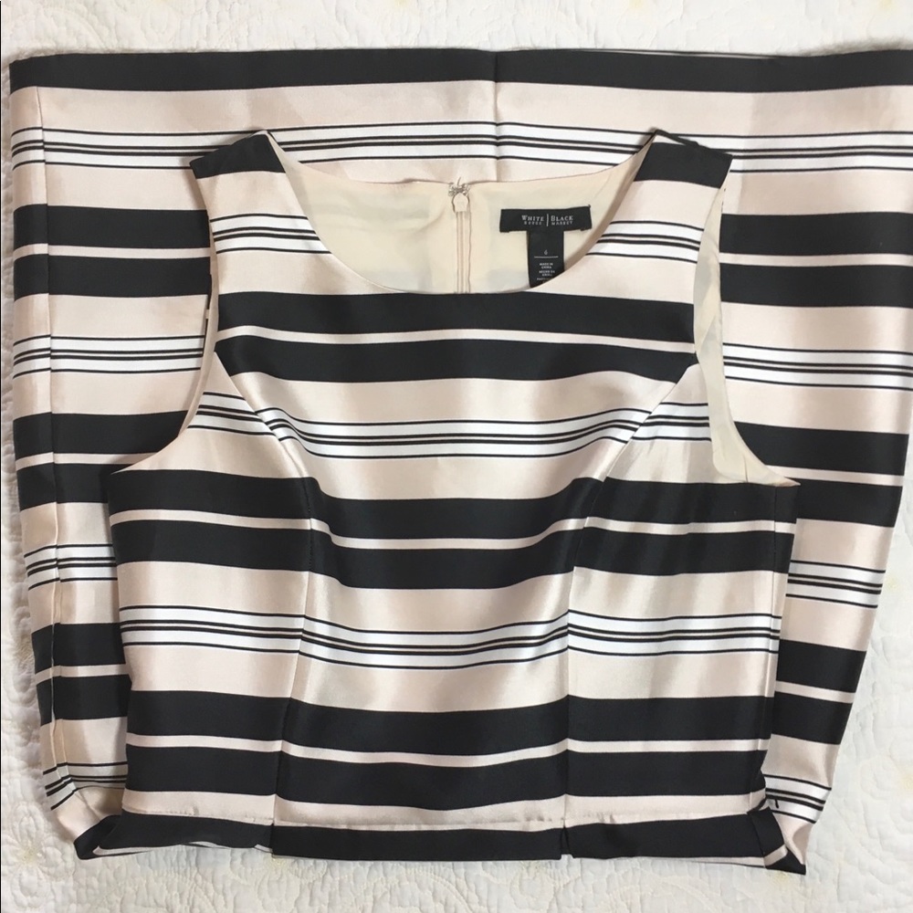 WHBM Fabulous Striped Dress